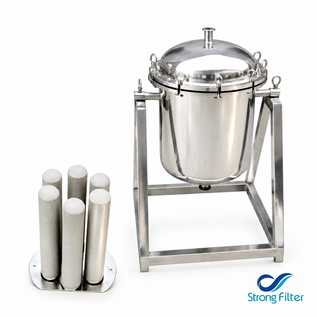 钛棒过滤器 · 钛棒过滤器 · 整机与滤芯 · AI 优化参考图
